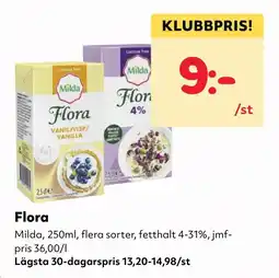 MatArket Flora Milda erbjuda