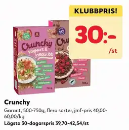 MatArket Crunchy erbjuda