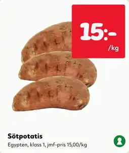 MatArket Sötpotatis erbjuda