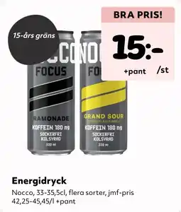 MatArket Nocco energidryck erbjuda
