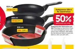 Rusta Stekpannor Re-Generation och Silit erbjuda