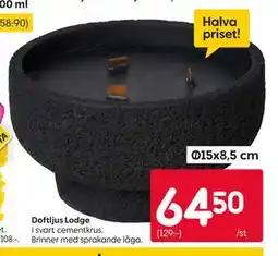 Rusta Doftljus Lodge erbjuda