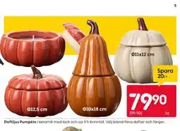 Rusta Doftljus Pumpkin erbjuda