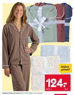 Rusta Pyjamas Polly och Laura erbjuda