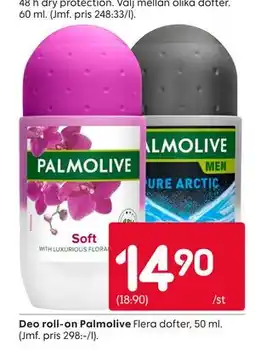 Rusta Deo roll-on Palmolive erbjuda