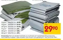 Rusta Presenning erbjuda