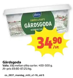 Coop Valio Gårdsgoda erbjuda