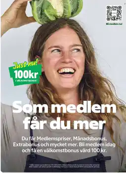 Coop Coop medlemskort erbjuda