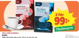 Coop Coop kaffe erbjuda
