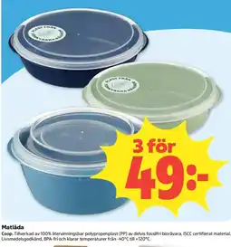 Coop Coop Matlåda erbjuda