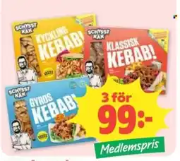 Coop Schysst Kak Kebab erbjuda