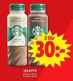 ICA Maxi Starbucks Iskaffe erbjuda