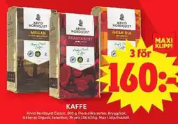 ICA Maxi Arvid Nordquist Kaffe erbjuda