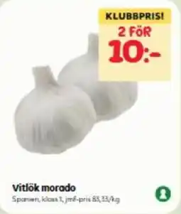 Östenssons Vitlök morado erbjuda