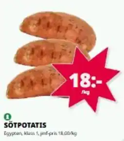 Tempo Sötpotatis erbjuda