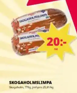 Tempo Skogaholmslimpa erbjuda