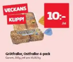 Östenssons Grötfrollor, Ostfrollor 4-pack erbjuda