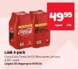 Östenssons Coca-Cola Fonta 4-pack erbjuda