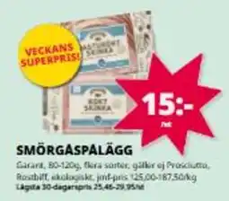 Tempo Smörgåspalägg erbjuda