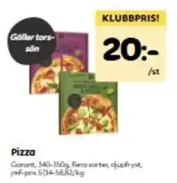 Östenssons Pizza erbjuda