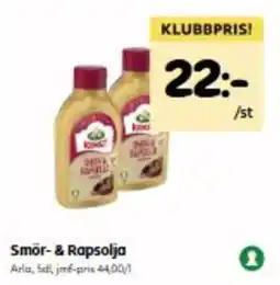 Östenssons Kona Smör- & Rapsolja erbjuda