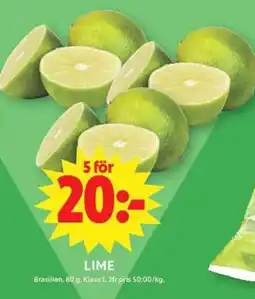 ICA Maxi Lime erbjuda