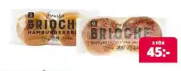 Tempo G Brioche hamburgerbröd erbjuda