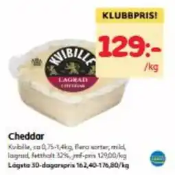 Östenssons Kvibille Cheddar erbjuda