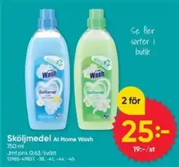 DollarStore At Home Wash Softener erbjuda