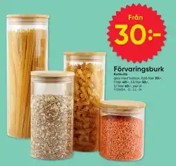 DollarStore Kotikulta förvaringsburk erbjuda
