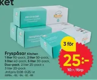 Fryspåsar Kitchen