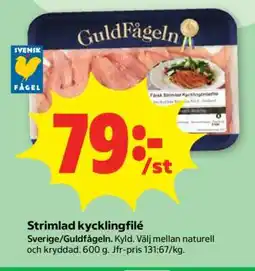 Stora Coop STRIMLAD KYCKLINGFILÉ erbjuda