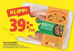 Coop Färsk Kycklingfilé erbjuda