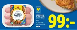 Lidl Kronfågel Kycklinglårfilé erbjuda