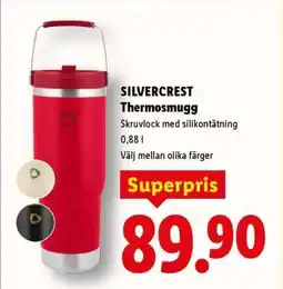 Lidl SILVERCREST Thermosmugg erbjuda