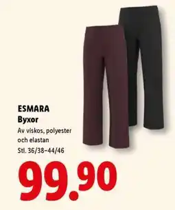 Lidl esmara Byxor erbjuda
