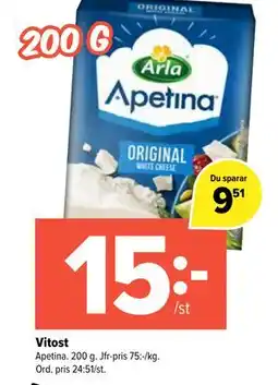 Coop Extra Vitost erbjuda
