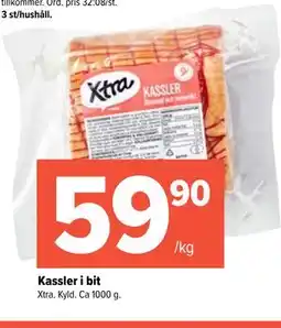 Coop Extra Kassler i bit erbjuda