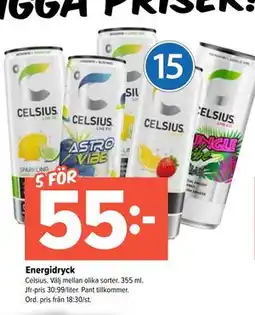 Coop Extra Energidryck erbjuda