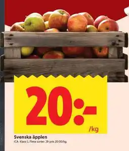 ICA Supermarket Svenska Äpplen erbjuda