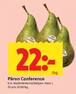 ICA Supermarket Päron conference erbjuda
