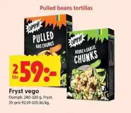 ICA Supermarket Fryst Vego erbjuda