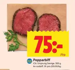 ICA Supermarket Pepparbiff erbjuda