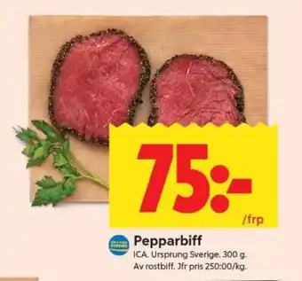 ICA Supermarket Pepparbiff erbjuda