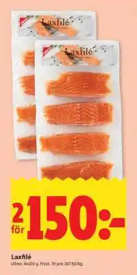 ICA Supermarket Laxfilé erbjuda