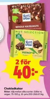 Stora Coop Chokladkakor erbjuda