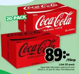 Stora Coop LÄSK 20-PACK erbjuda
