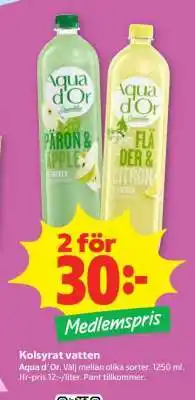 Stora Coop Kolsyrrat vatten erbjuda