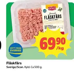 Coop Fläskfärs erbjuda