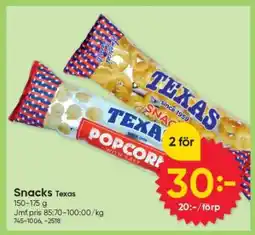 DollarStore Snacks Texas erbjuda